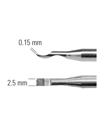 BERGEON 30027 - Paire de leviers pour aiguilles