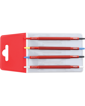 HOROTEC 05.020 - Assortiment de 4 outils à poser les aiguilles