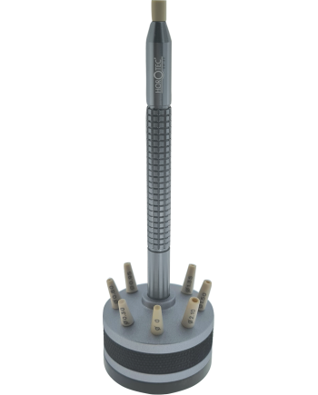 HOROTEC 05.031 - Outil à poser les aiguilles sur socle tournant