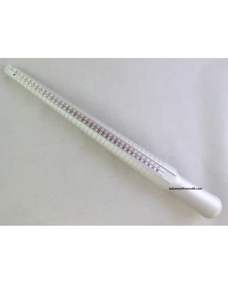 BERGEON 5235 – Triboulet mesureur anodisé gris