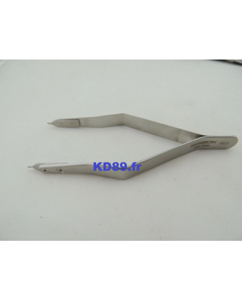 BERGEON 7825 - Brucelles aux barrettes pour pose et dépose de bracelets embouts 1,00 mm remplaçables