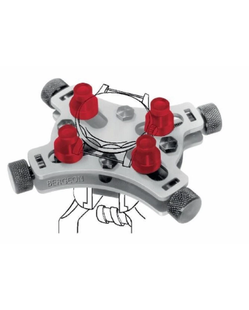 BERGEON 2820 – Étau universel à fixer sur étau