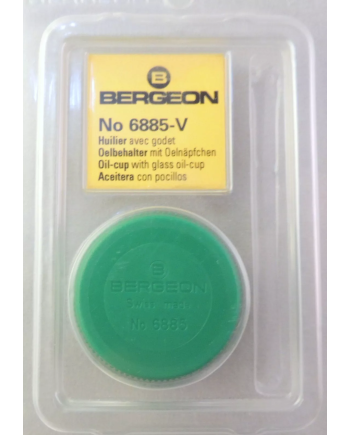 BERGEON 6885-CB - Coffret de 5 huiliers sur socle tournant avec pique-huile