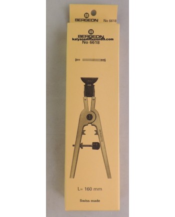 BERGEON 6618 - Pince pour enlever et poser les anses à pression