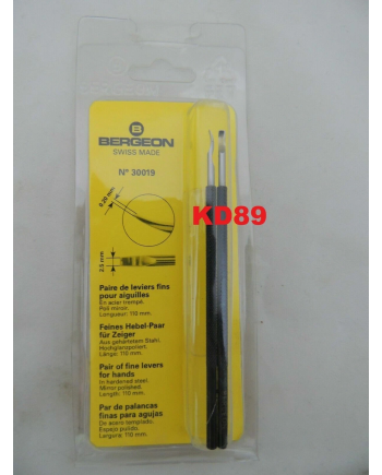 BERGEON 30019 - Paire de leviers fins pour aiguilles