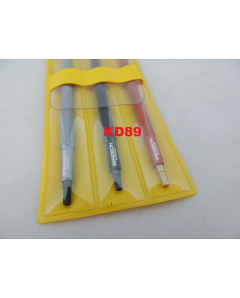 BERGEON 7404 - Assortiment de 3 outils à poser les aiguilles