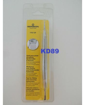 BERGEON 7767-SF - Outil aux barrettes double fourchette