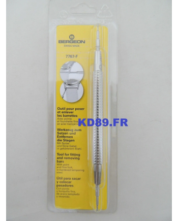 BERGEON 7767-F - Outil aux barrettes avec profilé spécial
