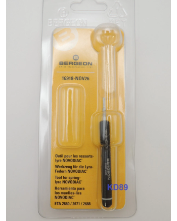 BERGEON 16918-NOV26 – Outil pour ressorts-lyre NOVADIAC