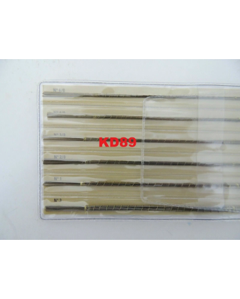 BERGEON 6651-ASS – Assortiment de 72 lames de scie