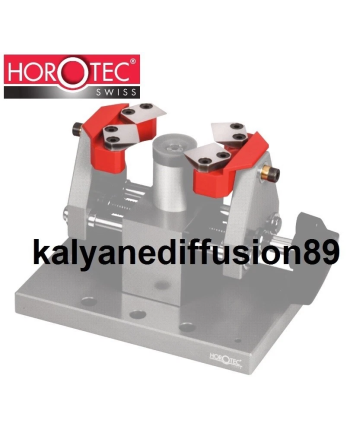 HOROTEC 07.115-F - Adaptateurs avec 2 lames poli miroir pour extracteur de lunettes