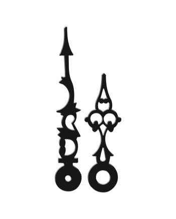 Aiguille stylées, 45mm