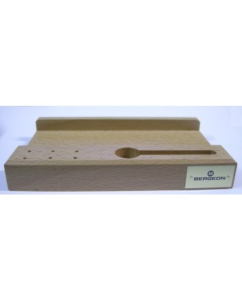 BERGEON 6744-S - Socle en bois pour porte-bracelet