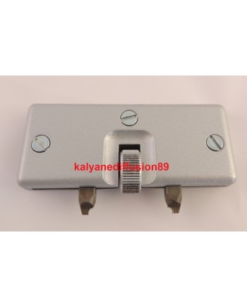 HOROTEC 07.210 - Ouvre-boîte classique à 2 mors pour fonds vissés