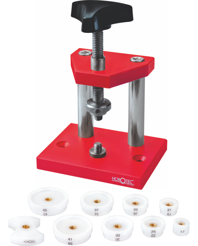 HOROTEC 07.105 - Potence pour fermer les fonds de montres à pression