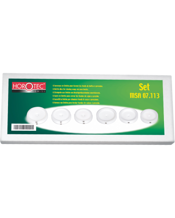 HOROTEC 07.113 - Assortiment de tasseaux réversibles pour fermer les fonds de montres