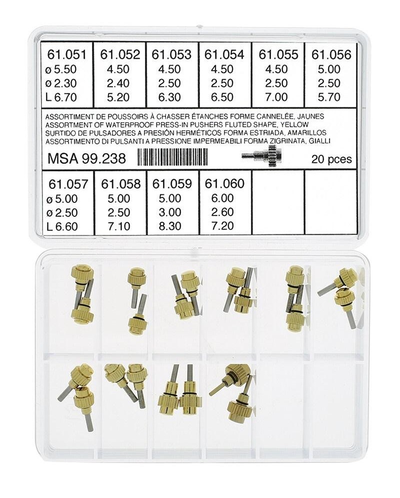 Assortiment de poussoirs à chasser étanches - HOROTEC