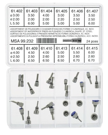 Assortiment de poussoirs à chasser étanches - HOROTEC