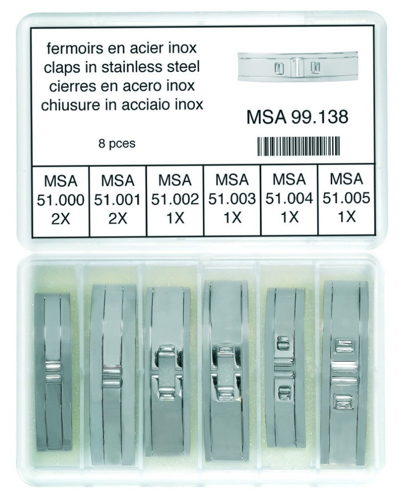 Assortiment de boucles déployantes - HOROTEC