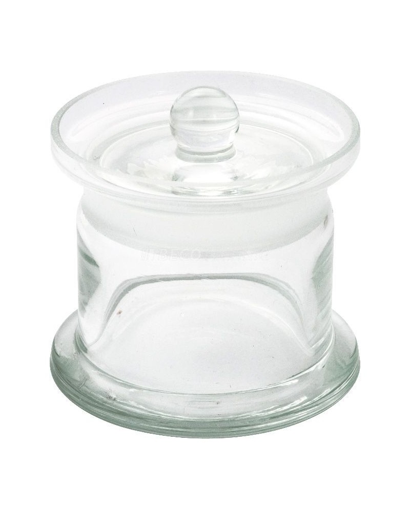 BECO TECHNIC – Benzinier en verre avec couvercle