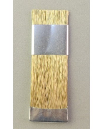 BERGEON 2272 - Gratte-brosse à main en fibres de laiton