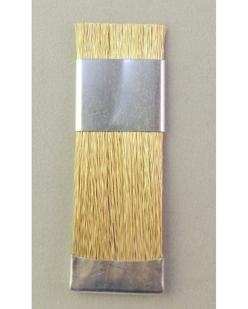 BERGEON 2272 - Gratte-brosse à main en fibres de laiton