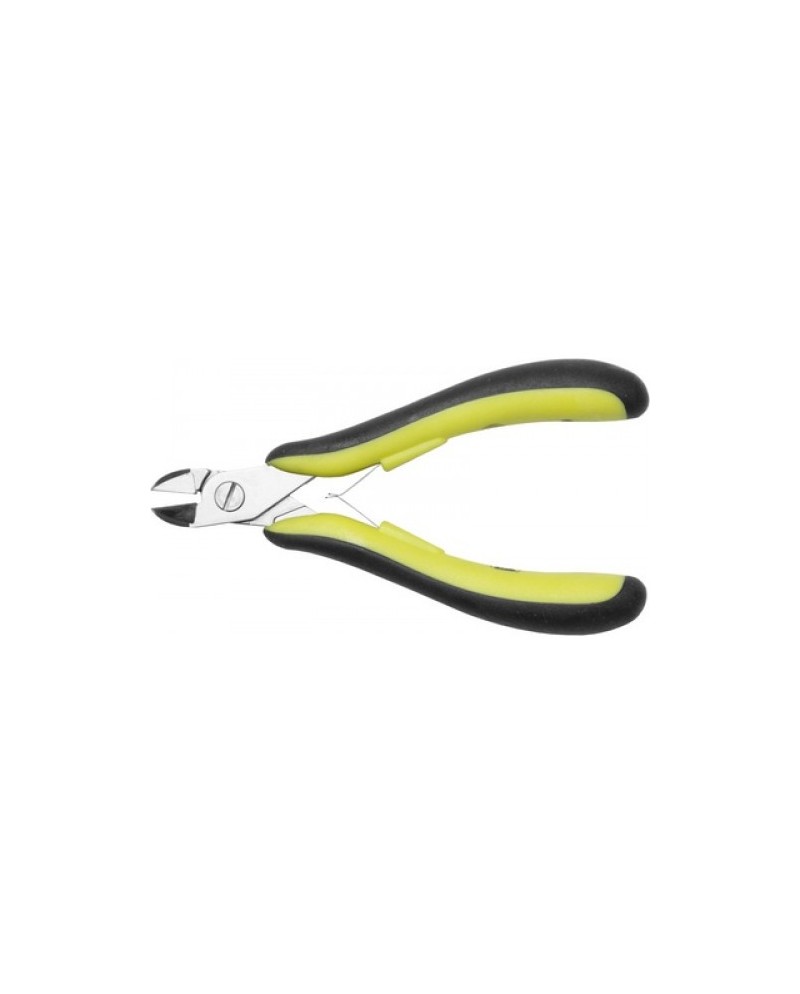 BERGEON 3629 - Pince coupante de côté bec court coupe semi-flush antistatique