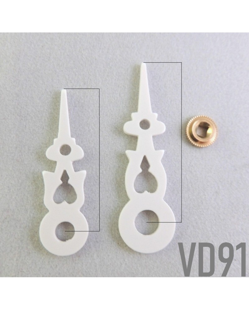 Aiguilles de coucou et son écrou