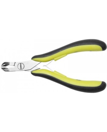 BERGEON 3628 - Pince coupante inclinée coupe full-flush antistatique