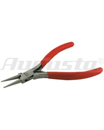 AUGUSTA - Pince à becs ronds en acier poli avec ressorts