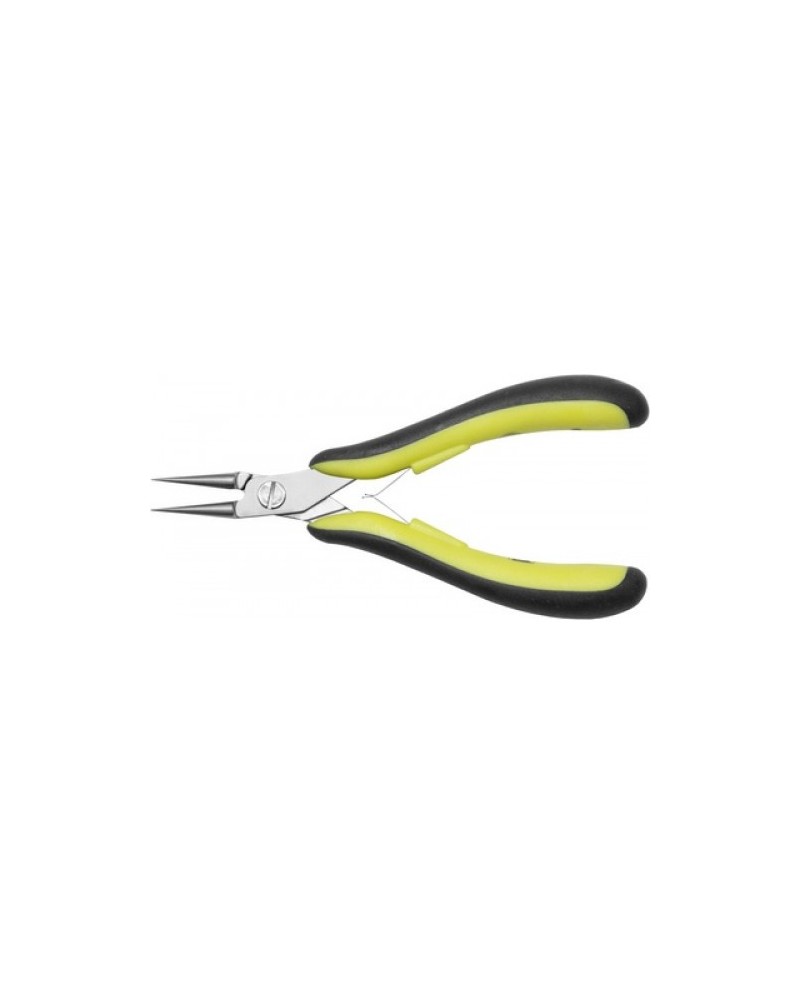 BERGEON 3625 - Pince ronde à bec lisse antistatique