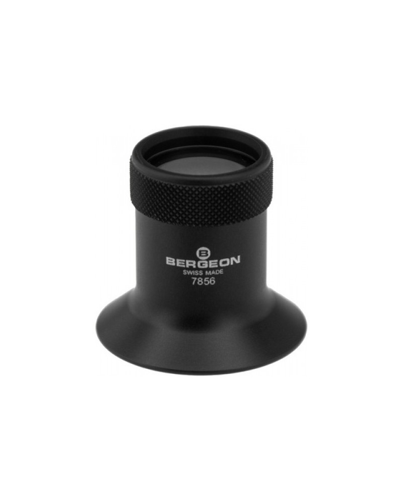 BERGEON 7856-x - Loupe en aluminium avec bague moletée