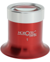 HOROTEC 00.031 - Loupe en aluminium avec bague vissée