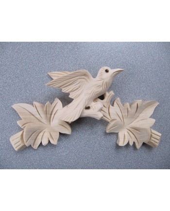 Fronton de coucou Oiseau