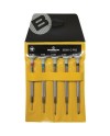 BERGEON 30081-C-P05 - Assortiment de 5 tournevis cruciformes ergonomiques