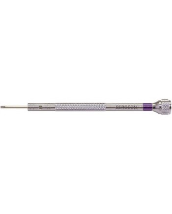 BERGEON 30080 - Tournevis d'horloger en laiton chromé