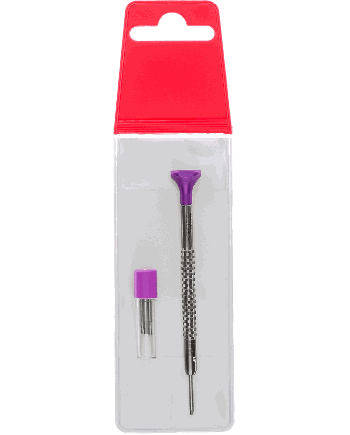 HOROTEC 01.219- Tournevis avec mèches de rechange en tube