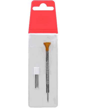 HOROTEC 01.219- Tournevis avec mèches de rechange en tube