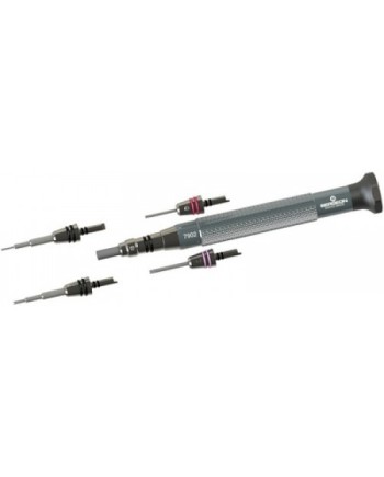 BERGEON 7902-HO - Tournevis avec adaptateurs rapides assortis horlogerie