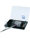 BECO TECHNIC 205941 - Coffret de 7 tournevis d'horloger avec mèches de rechange
