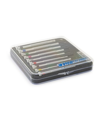 BECO TECHNIC 205942 - Coffret de 9 tournevis d'horloger avec mèches de rechange