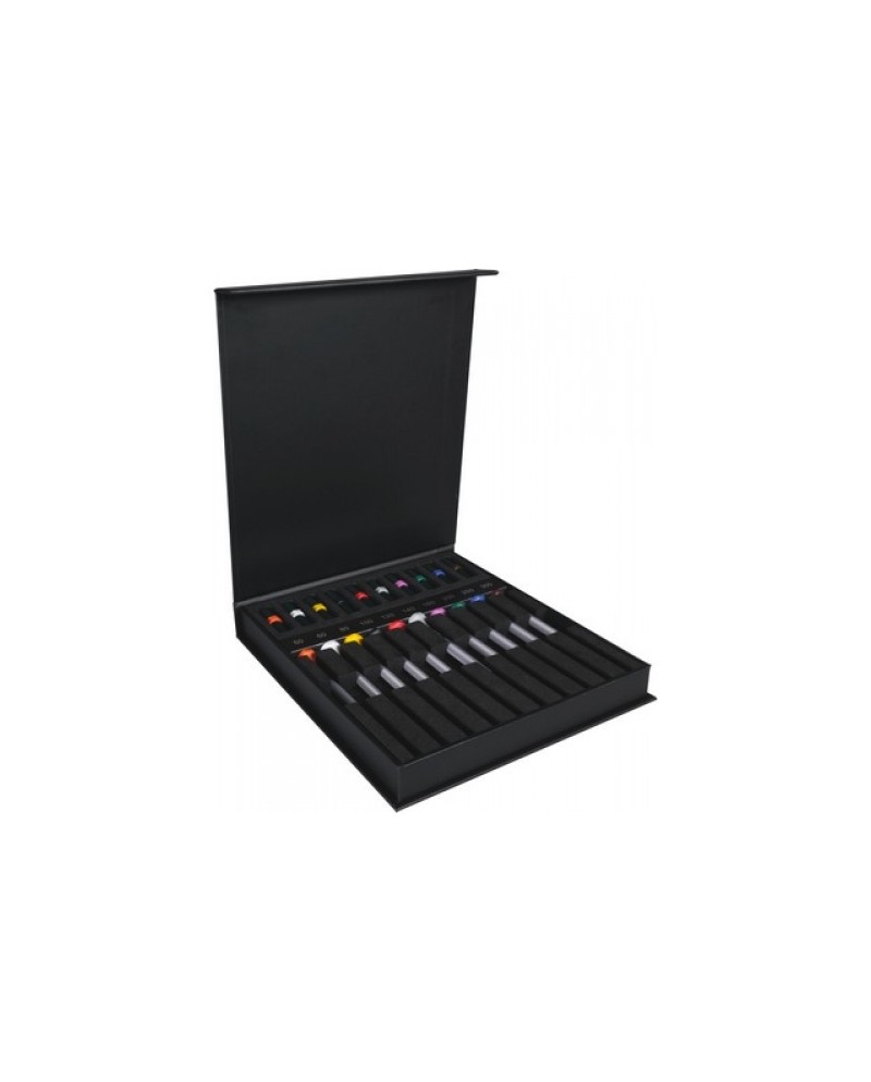 BERGEON 30081-AC10 - Coffret de 10 tournevis d'horloger avec mèches de rechange