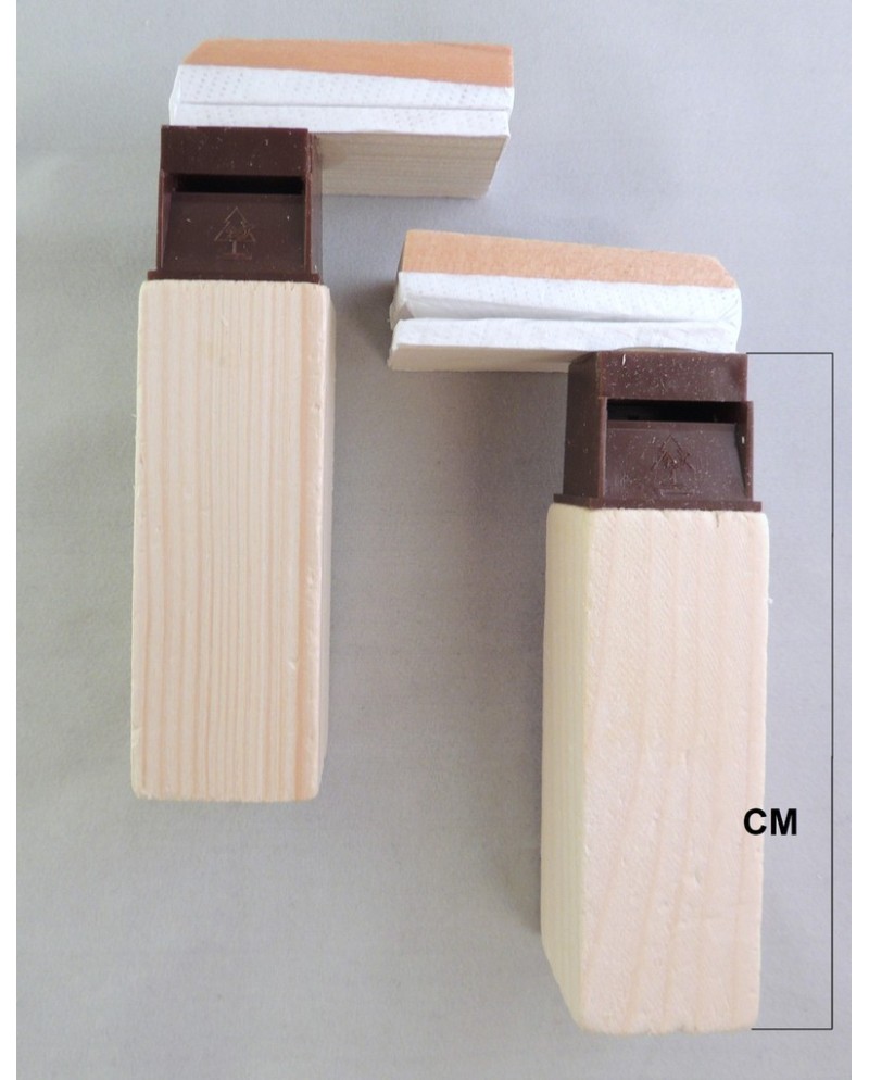 Soufflets de coucou, 8 jours, sortie arrière