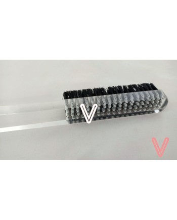 BECO TECHNIC - Brosse nylon avec manche en plexiglas