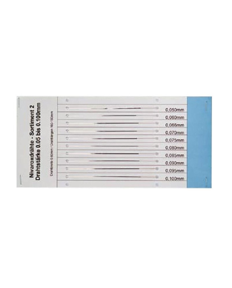 Assortiment de fil de suspension NIVAROX by HOROTEC 55.940