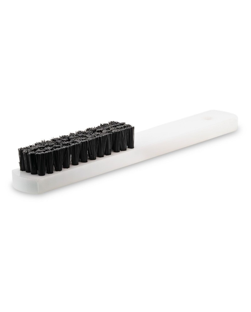 BECO - Brosse nylon noire avec manche en plastique blanc 190 mm