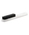 BECO TECHNIC - Brosse nylon noire avec manche en plastique blanc 190 mm