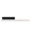 BECO - Brosse nylon noire avec manche en plastique blanc 190 mm