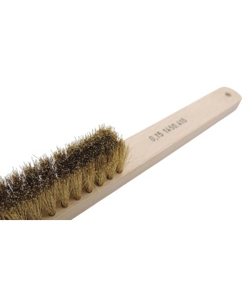 BECO TECHNIC - Brosse à main en laiton 3 rangs