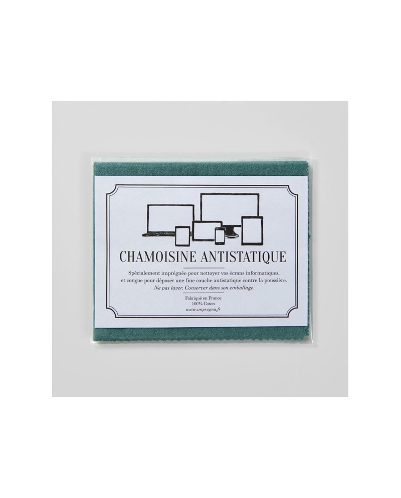 IMPREGNA - Chamoisine antistatique pour écrans